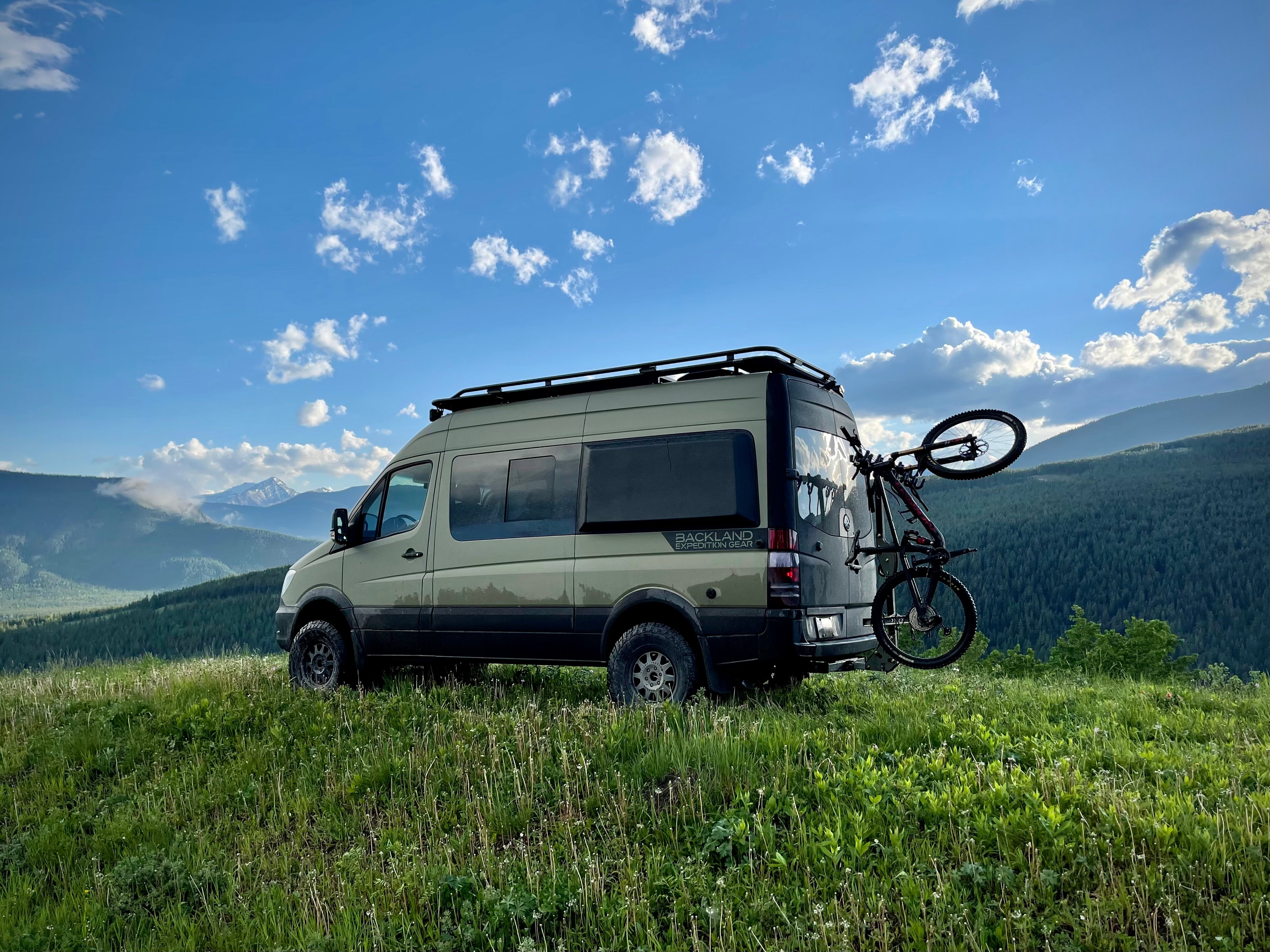 Off road discount van roof rack