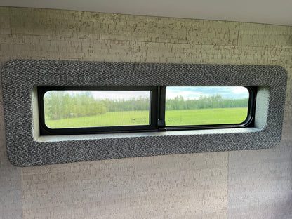 Interior view of the AMA sliding window for van.