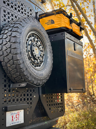 Sprinter Rear Door Storage: OX Rear Door Carrier System | Backland ...