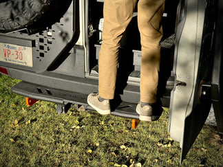 APEX Series - Rear Step Bumper - Aluminum | Backland Expedition Gear