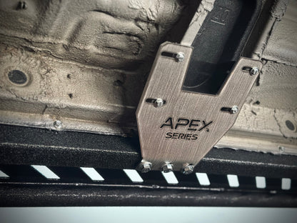 APEX - Side Steps - 170 - Regular - Aluminum - Short Driver Side