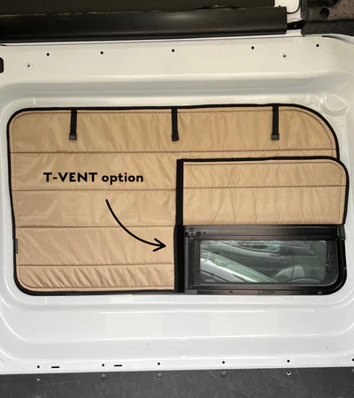 Overnight Van Supplies - Window Cover - Behind the Driver Crew - Ford Transit