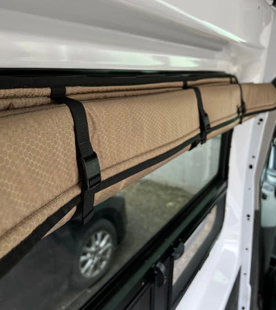 Overnight Van Supplies - Window Cover - Behind the Driver Crew - Ford Transit