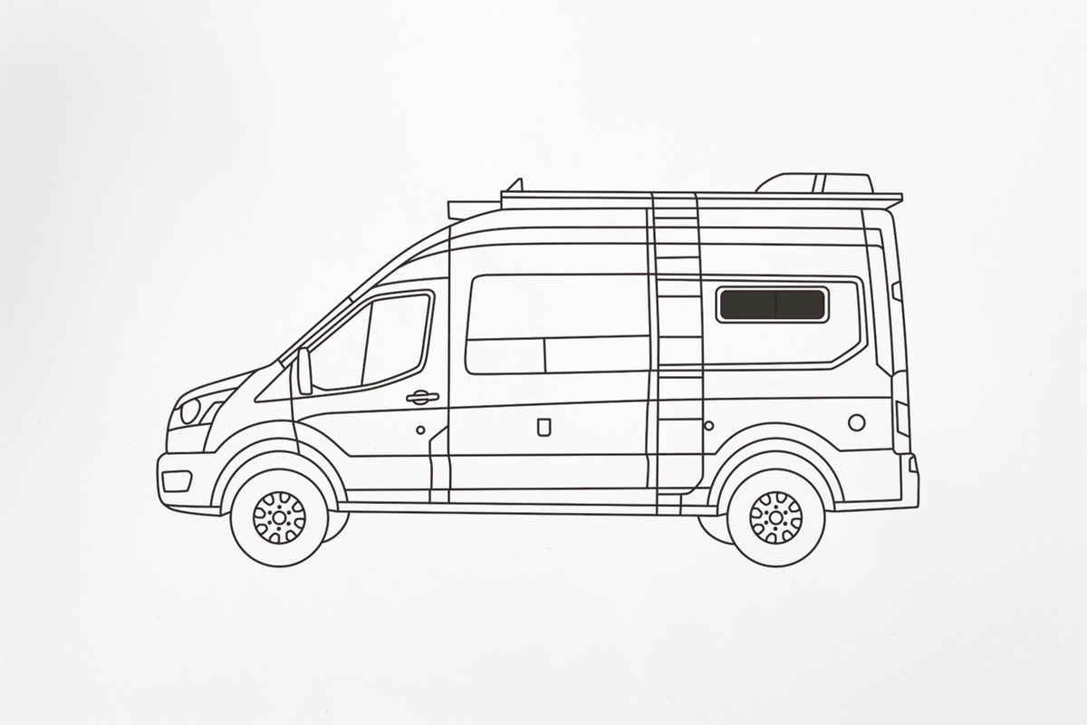 Overnight Van Supplies - Side Window Covers