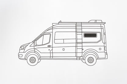 Overnight Van Supplies - Side Window Covers