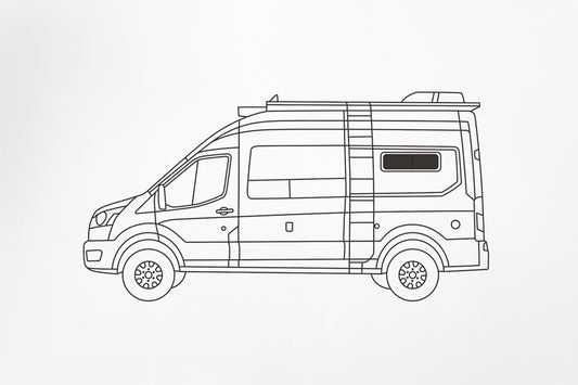 Overnight Van Supplies - Side Window Covers