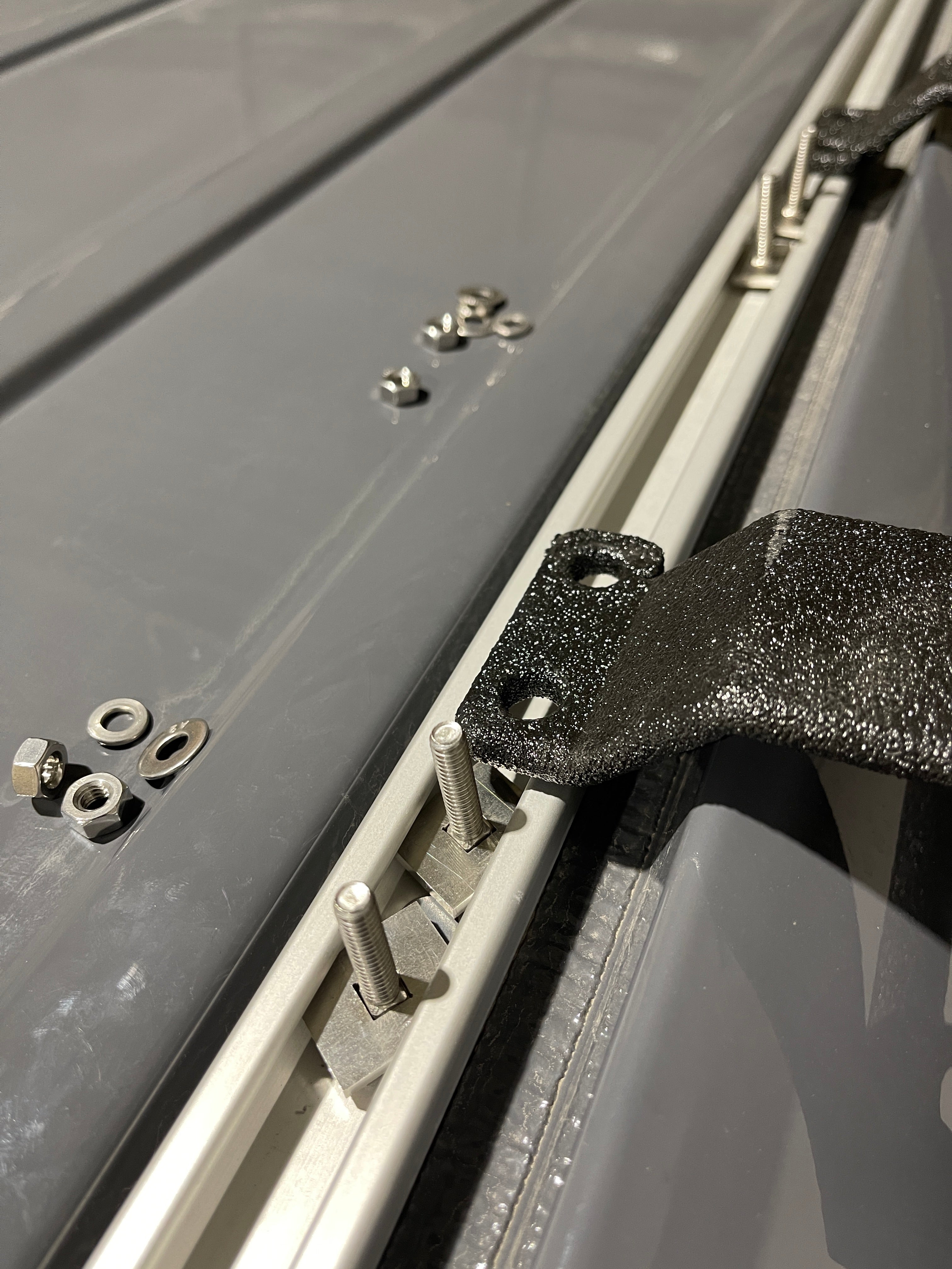 Insert Dropin Pan Rails BACKLAND - Roof Rail Drop-In Insert Kit | Backland Expedition Gear