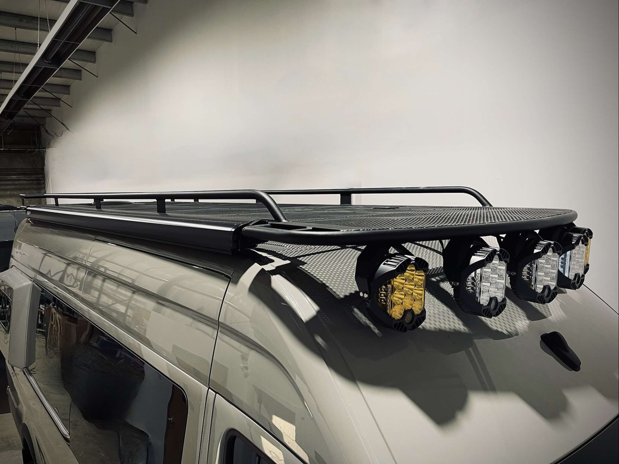 Custom roof racks discount for sprinter vans