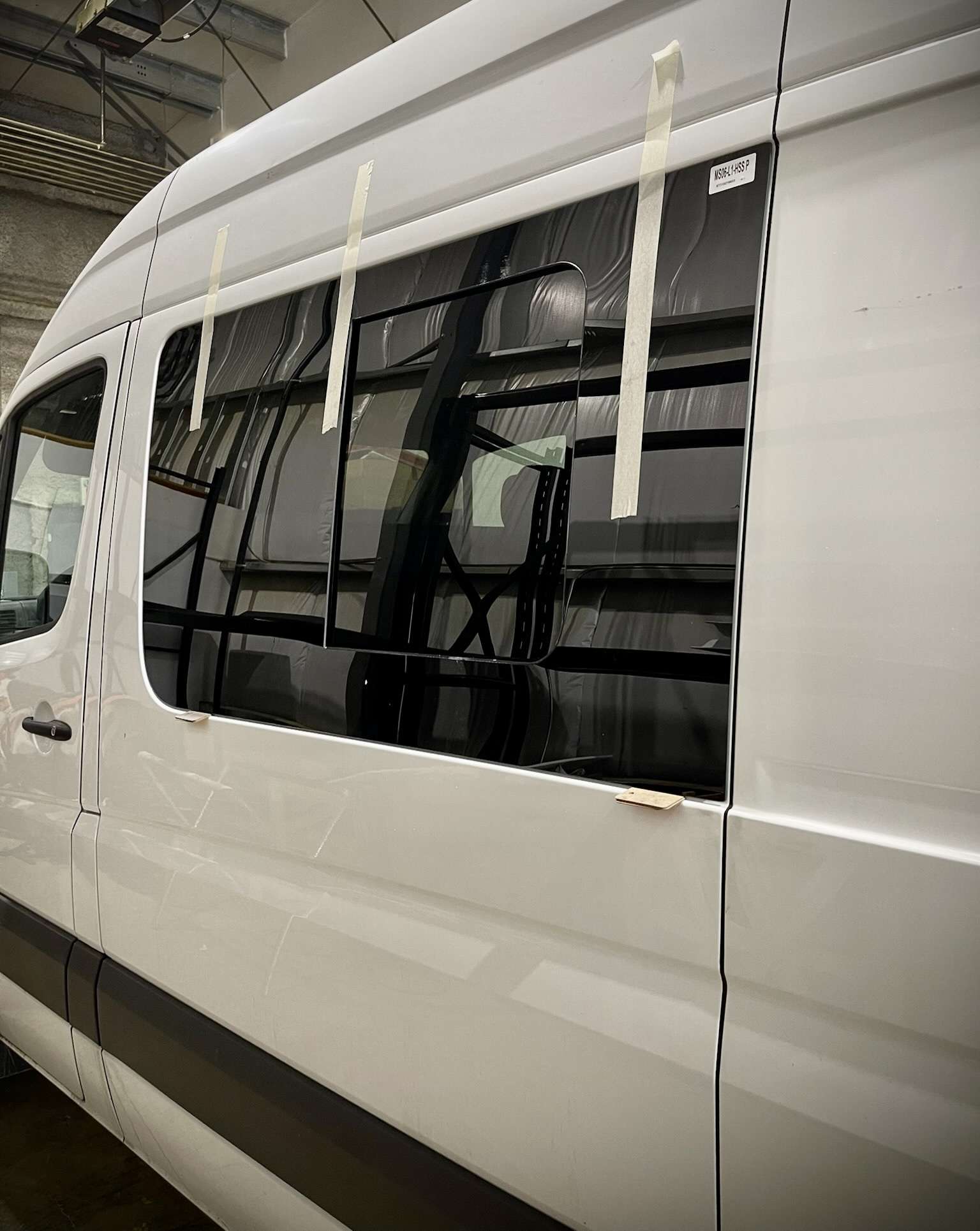 Mercedes Sprinter Van Slider Windows - AMA Slider OEM Style | Backland ...